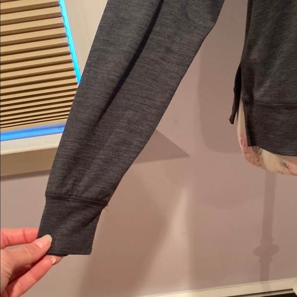 Z Supply Charcoal Long Sleeve Tee - Picture 4 of 12